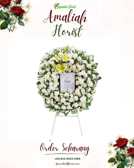 Krans Bunga Duka Salembaran Jati